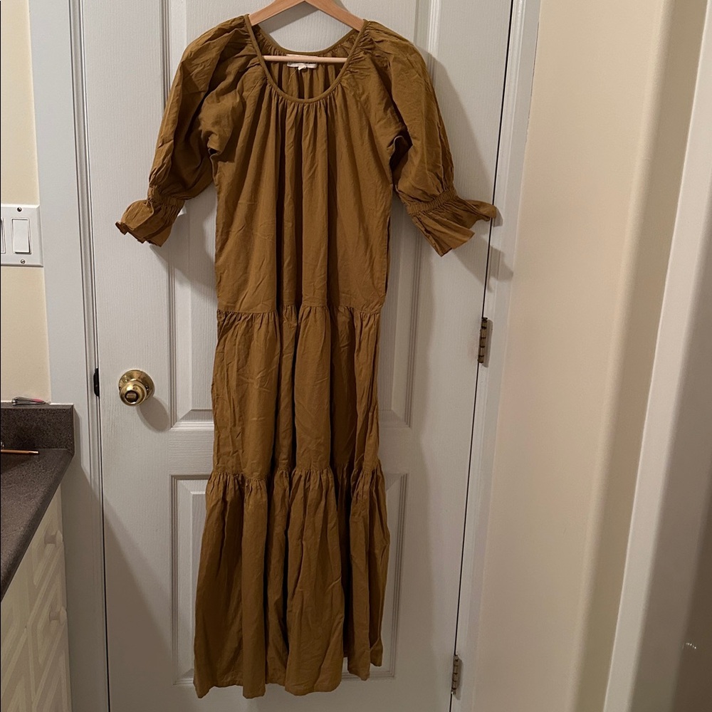 Daughters of India Sahana Gown ~ Desert - Picture 3 of 7